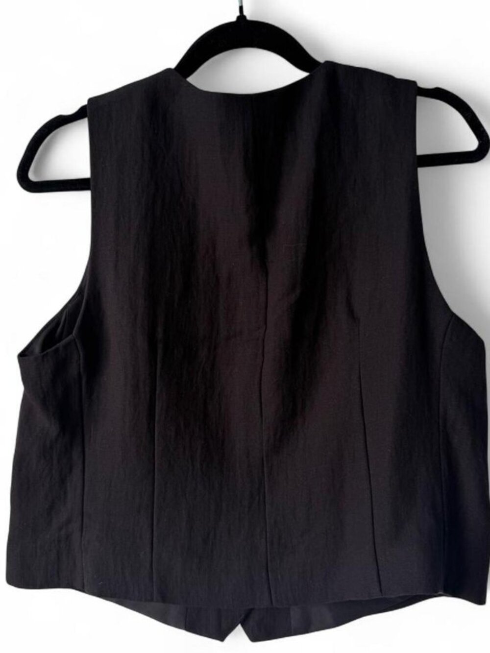 Women’s Black Vest - Picture 3 of 3
